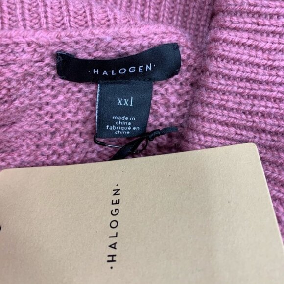 Halogen Cable Turtleneck Tunic Sweater - Picture 4 of 4